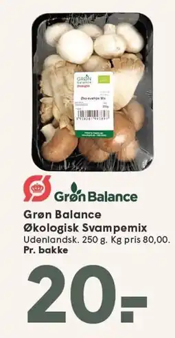 SPAR Grøn Balance Økologisk Svampemix tilbud