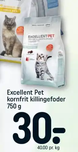 REMA 1000 EXCELLENT PET kornfrit killingefoder tilbud