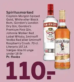 SPAR Spiritusmarked 70 cl tilbud