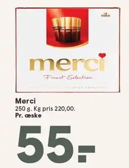 SPAR Merci 250 g tilbud