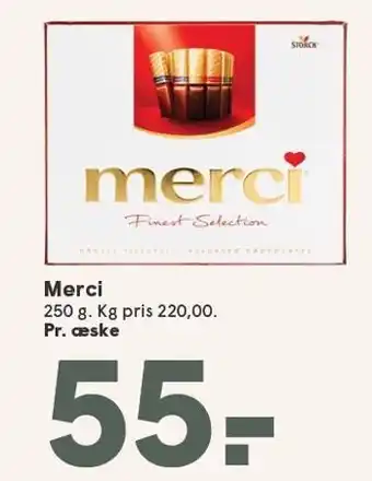 SPAR Merci 250 g tilbud