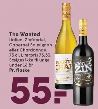 SPAR The Wanted 75 cl tilbud