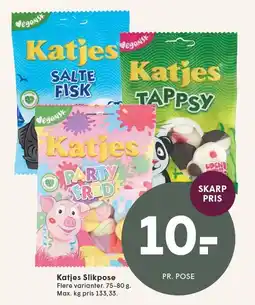 SPAR Katjes Slikpose 75-80 g tilbud