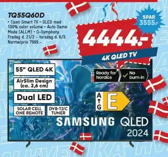 Bilka SAMSUNG TQ55Q60D tilbud