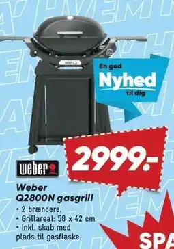 Bilka Weber Q2800N gasgrill tilbud