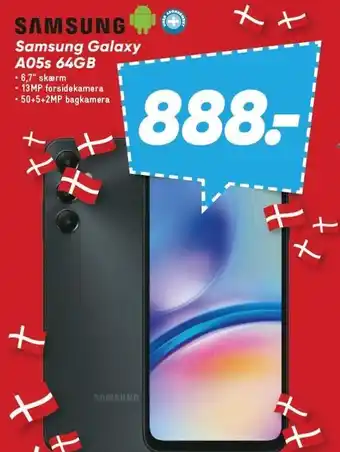 Bilka Samsung Galaxy A05s 64GB tilbud