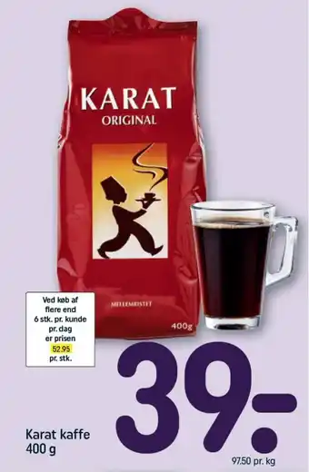 REMA 1000 KARAT kaffe tilbud