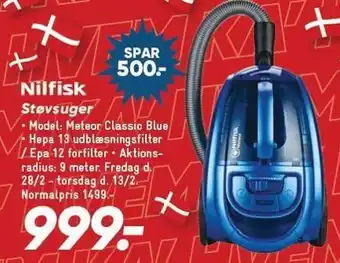 Bilka NILFISK Støvsuger tilbud