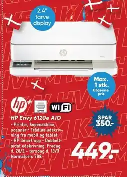 Bilka HP Envy 612e AIO tilbud