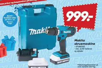 Bilka Makita skruemaskine tilbud