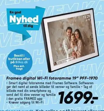 Bilka Frameo digital Wi-Fi fotoramme tilbud