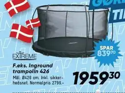 Bilka Extreme inground trampolin 426 tilbud