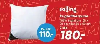 Bilka salling Kuglefiberpude tilbud