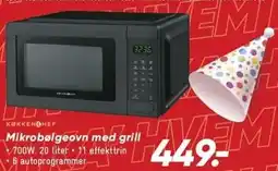 Bilka Mikrobølgeovn med grill tilbud