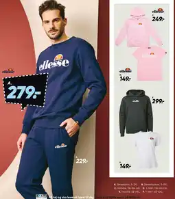 Bilka Ellesse Sweatshirt, Sweatbukser, Hoodie eller T-shirt tilbud