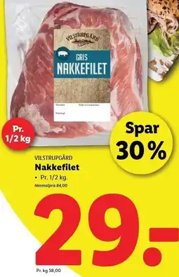 Lidl Nakkefilet tilbud