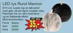 Harald Nyborg LED-lys Rund Marmor tilbud