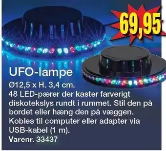 Harald Nyborg UFO-lampe tilbud