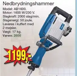 Harald Nyborg Nedbrydningshammer tilbud