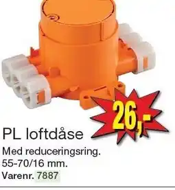 Harald Nyborg PL loftdåse tilbud