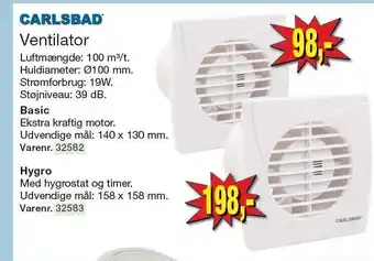 Harald Nyborg Ventilator tilbud