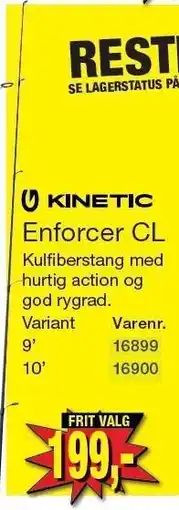 Harald Nyborg Enforcer CL tilbud