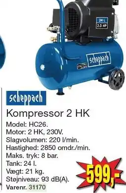 Harald Nyborg Kompressor 2 HK tilbud