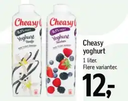 Føtex CHEASY yoghurt tilbud