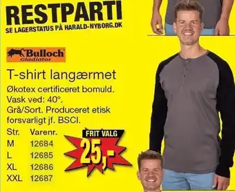 Harald Nyborg T-shirt langærmet tilbud