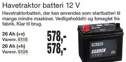 Harald Nyborg Havetraktor batteri 12V tilbud