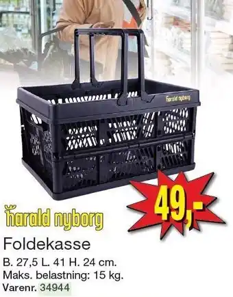 Harald Nyborg Foldekasse tilbud