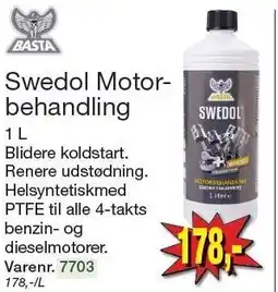 Harald Nyborg Swedol Motorbehandling tilbud