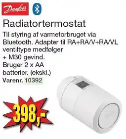 Harald Nyborg Radiatortermostat tilbud