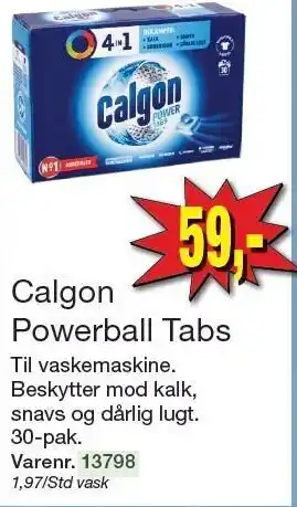 Harald Nyborg Calgon Powerball Tabs tilbud