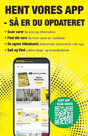 Harald Nyborg HENT VORES APP tilbud