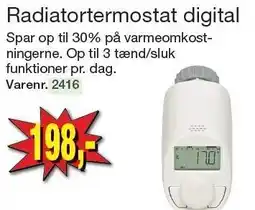 Harald Nyborg Radiatortermostat digital tilbud