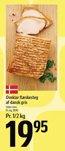 Føtex Ovnklar flæskesteg af dansk gris tilbud