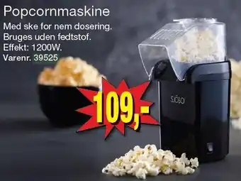 Harald Nyborg Popcornmaskine tilbud