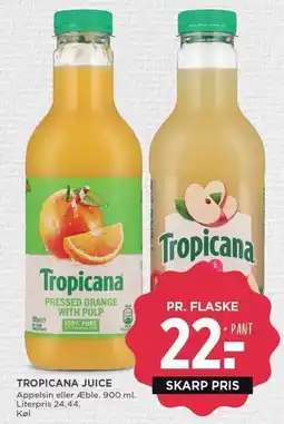 MENY TROPICANA JUICE tilbud