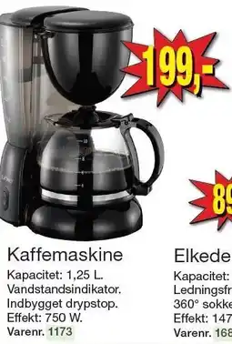 Harald Nyborg Kaffemaskine tilbud