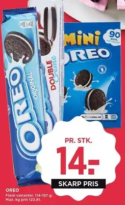 MENY OREO tilbud