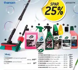 Thansen SPAR 25% PÅ AUTOUDSTYR tilbud