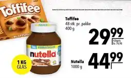 Citti Toffifee eller Nutella tilbud