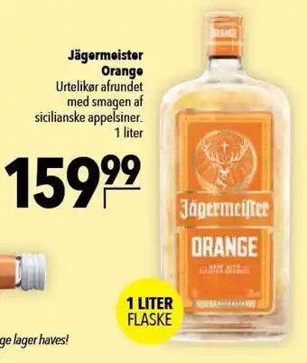 Citti Jägermeister Orange 1 liter tilbud