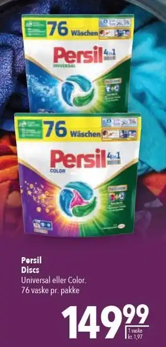 Citti Persil Discs 76 vaske tilbud