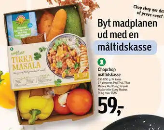 Føtex CHOPCHOP måltidskasse tilbud