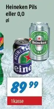 zur Krone Heineken Pils eller 0,0 tilbud