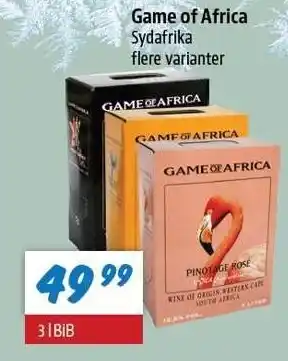 zur Krone Game Of Africa tilbud