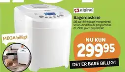 Din Isenkræmmer Bagemaskine tilbud