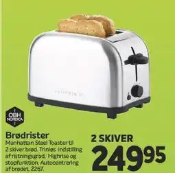 Din Isenkræmmer Brødrister - 2 skiver tilbud